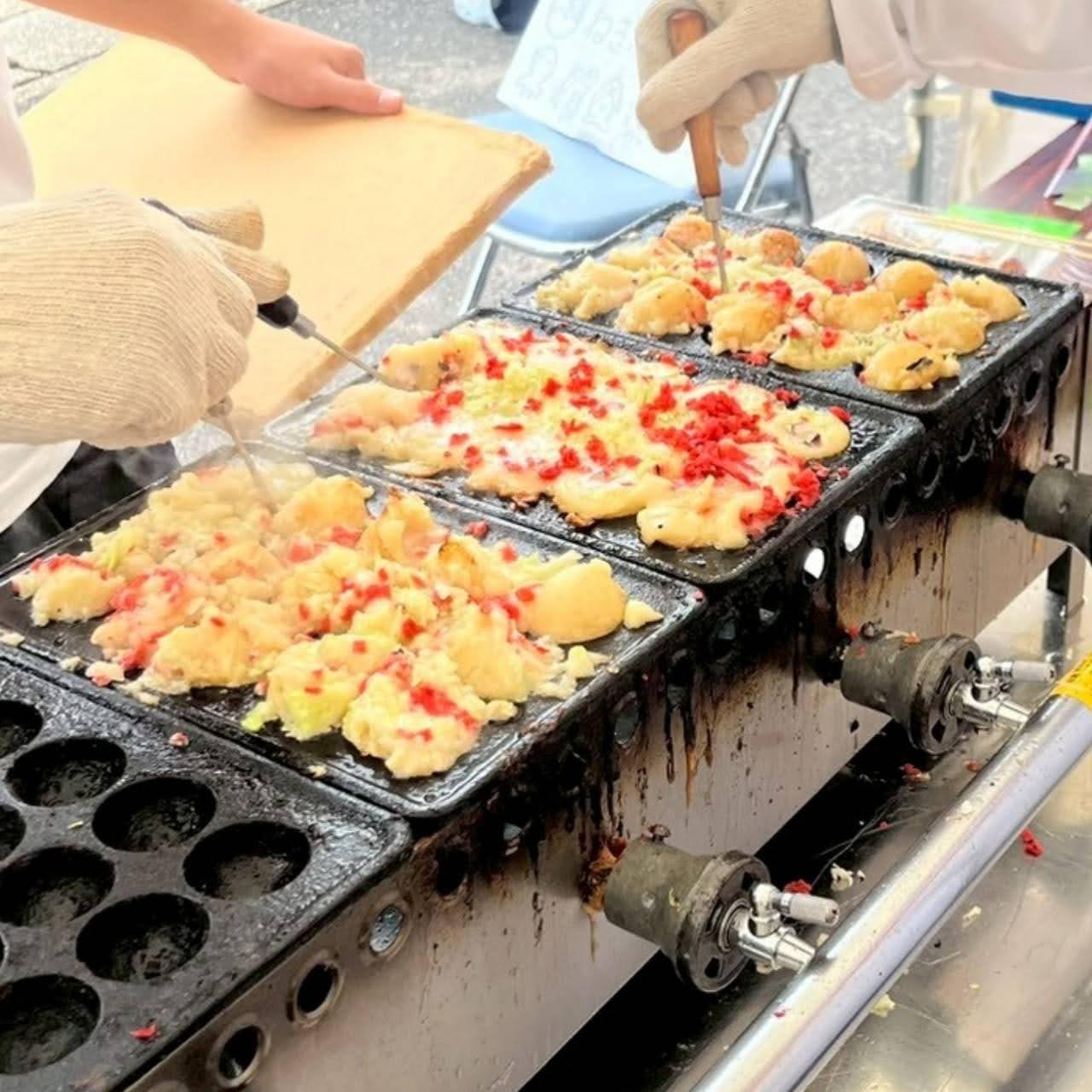 水泳部たこ焼き
